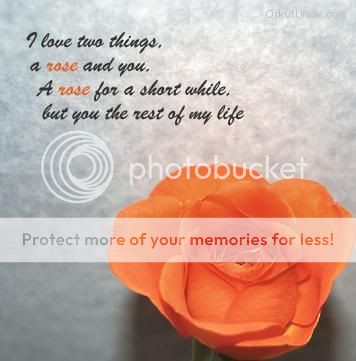 love message-romantic comment Orkut scraps