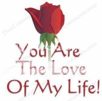 Love of life-romantic comment Orkut scraps